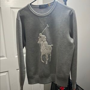 Gray Polo Ralph Lauren Sweatshirt